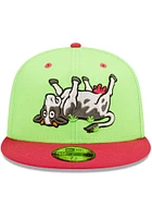New Era Wichita Wind Surge Mens Green 2022 Milb Copa 59FIFTY Fitted Hat