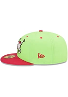 New Era Wichita Wind Surge Mens Green 2022 Milb Copa 59FIFTY Fitted Hat
