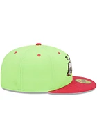 New Era Wichita Wind Surge Mens Green 2022 Milb Copa 59FIFTY Fitted Hat