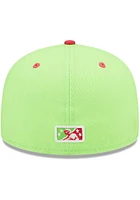 New Era Wichita Wind Surge Mens Green 2022 Milb Copa 59FIFTY Fitted Hat
