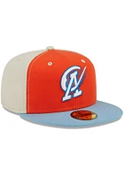 New Era Oklahoma City Dodgers Mens Red 2022 Milb Copa 59FIFTY Fitted Hat