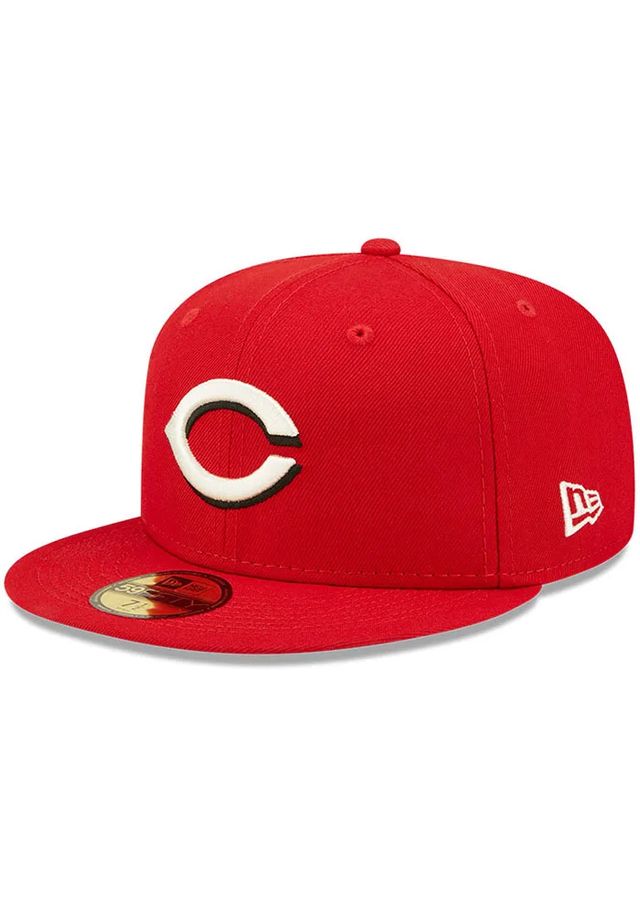 New Era Cincinnati Reds Mens Red Citrus Pop 59FIFTY Fitted Hat