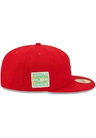 New Era St Louis Cardinals Mens Red Citrus Pop 59FIFTY Fitted Hat
