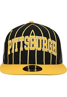 New Era Pittsburgh Steelers Black City Arch 9FIFTY Mens Snapback Hat