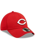 New Era Cincinnati Reds Mens Red Essential 39THIRTY Flex Hat