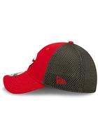 New Era Cincinnati Reds Mens Red Team Neo 39THIRTY Classic Flex Hat