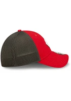 New Era Cincinnati Reds Mens Red Team Neo 39THIRTY Classic Flex Hat