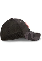 New Era Cleveland Guardians Mens Black Camo 39THIRTY Flex Hat