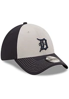 New Era Detroit Tigers Mens Navy Blue Classic 39THIRTY Flex Hat