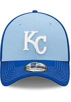 New Era Kansas City Royals Mens Light Blue Classic 39THIRTY Flex Hat