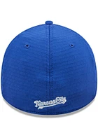 New Era Kansas City Royals Mens Blue Essential 39THIRTY Flex Hat