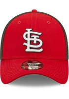 New Era St Louis Cardinals Mens Red Team Neo 39THIRTY Dynamic Flex Hat