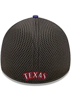 New Era Texas Rangers Mens Navy Blue Team Neo 39THIRTY Flex Hat