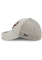 New Era Chicago Bulls Mens Grey Team Neo 39THIRTY Flex Hat