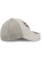 New Era Chicago Bulls Mens Grey Team Neo 39THIRTY Flex Hat