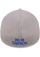 New Era Dallas Mavericks Mens Grey Team Neo 39THIRTY Flex Hat