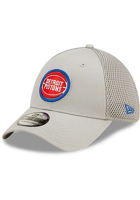 New Era Detroit Pistons Mens Team Neo 39THIRTY Flex Hat