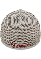 New Era Arkansas Razorbacks Mens Grey Team Neo 39THIRTY Flex Hat
