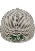 New Era Baylor Bears Mens Grey Team Neo 39THIRTY Flex Hat