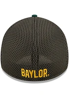 New Era Baylor Bears Mens Green Logo Team Neo 39THIRTY Flex Hat