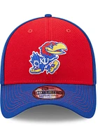 New Era Kansas Jayhawks Mens Red Classic 39THIRTY Flex Hat