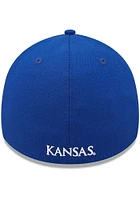 New Era Kansas Jayhawks Mens Red Classic 39THIRTY Flex Hat
