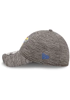 New Era Kansas Jayhawks Mens Grey Essential 39THIRTY Flex Hat
