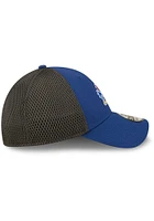 New Era Kansas Jayhawks Mens Blue Team Neo 39THIRTY Classic Flex Hat