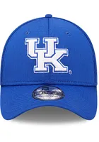 New Era Kentucky Wildcats Mens Blue Essential 39THIRTY Flex Hat