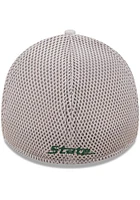 New Era Michigan State Spartans Mens Grey Team Neo 39THIRTY Flex Hat