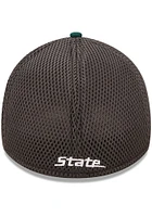 New Era Michigan State Spartans Mens Green Team Neo 39THIRTY Classic Flex Hat