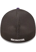 New Era Northwestern Wildcats Mens Purple Team Neo 39THIRTY Flex Hat
