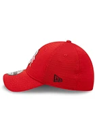 New Era Ohio State Buckeyes Mens Red Essential 39THIRTY Flex Hat