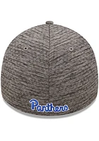 New Era Pitt Panthers Mens Grey Essential 39THIRTY Flex Hat