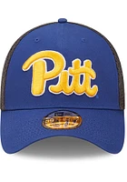 New Era Pitt Panthers Mens Blue Neo 39THIRTY Flex Hat
