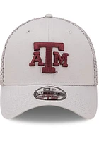 New Era Texas A&M Aggies Mens Grey Team Neo 39THIRTY Flex Hat