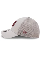 New Era Texas A&M Aggies Mens Grey Team Neo 39THIRTY Flex Hat