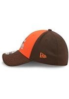New Era Cleveland Browns Mens Orange Classic 39THIRTY Flex Hat