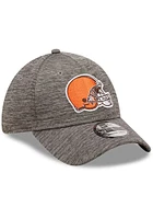 New Era Cleveland Browns Mens Grey Essential 39THIRTY Flex Hat