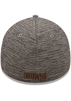 New Era Cleveland Browns Mens Grey Essential 39THIRTY Flex Hat