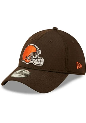 New Era Cleveland Browns Mens Brown Essential 39THIRTY Flex Hat