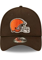 New Era Cleveland Browns Mens Brown Essential 39THIRTY Flex Hat