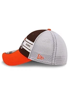 New Era Cleveland Browns Mens Brown Team Banded 39THIRTY Flex Hat
