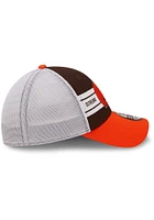 New Era Cleveland Browns Mens Brown Team Banded 39THIRTY Flex Hat