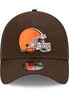New Era Cleveland Browns Mens Brown Team Neo 39THIRTY Classic Flex Hat