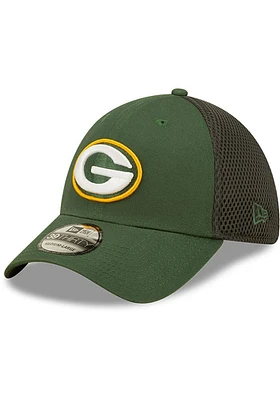 New Era Green Bay Packers Mens Team Neo 39THIRTY Flex Hat