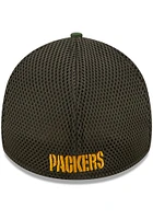New Era Green Bay Packers Mens Team Neo 39THIRTY Flex Hat
