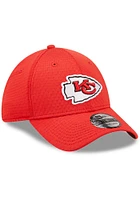 New Era Kansas City Chiefs Mens Red Essential 39THIRTY Flex Hat