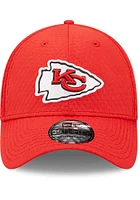 New Era Kansas City Chiefs Mens Red Essential 39THIRTY Flex Hat
