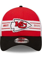 New Era Kansas City Chiefs Mens Red Team Banded 39THIRTY Flex Hat